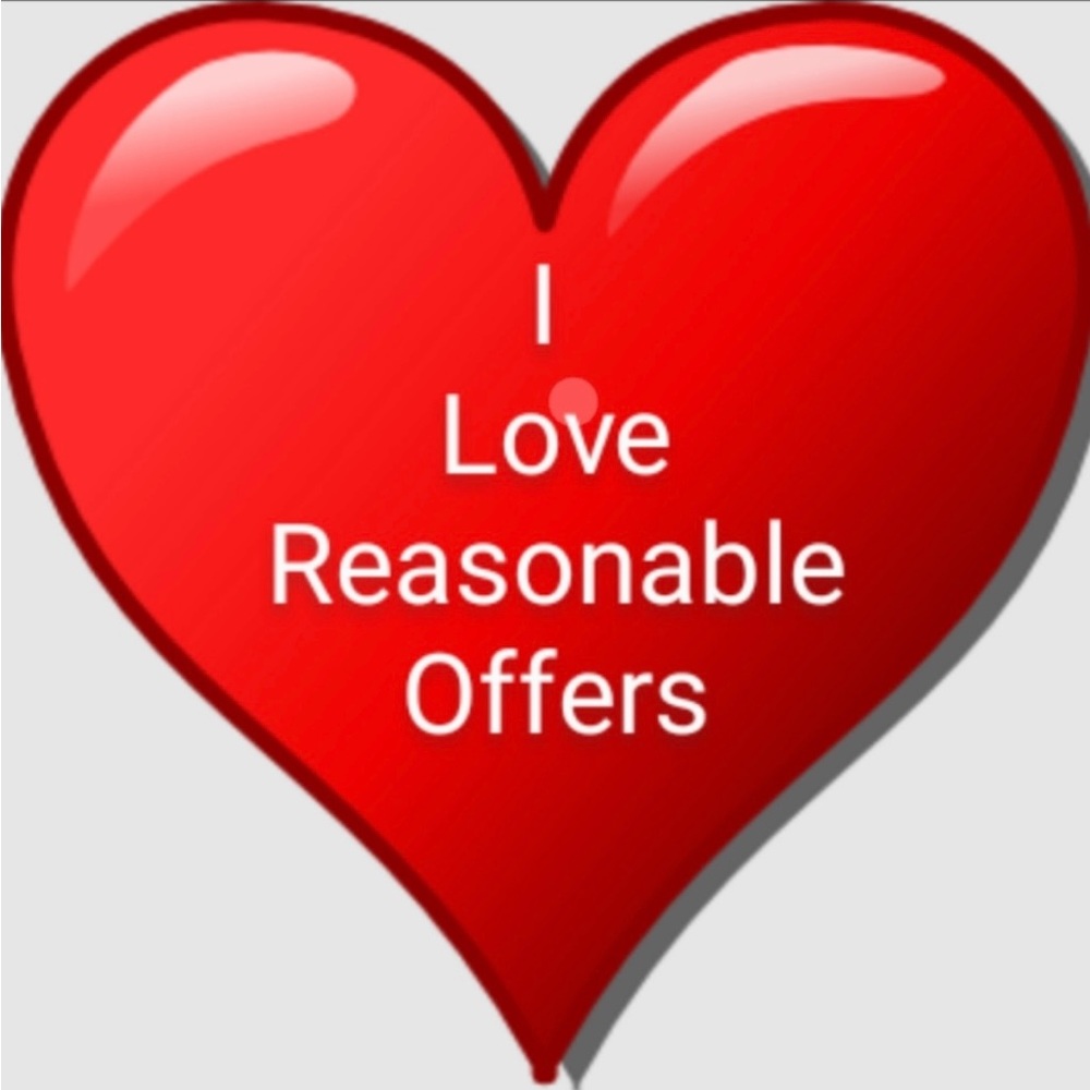 I LOVE reasonable offers…